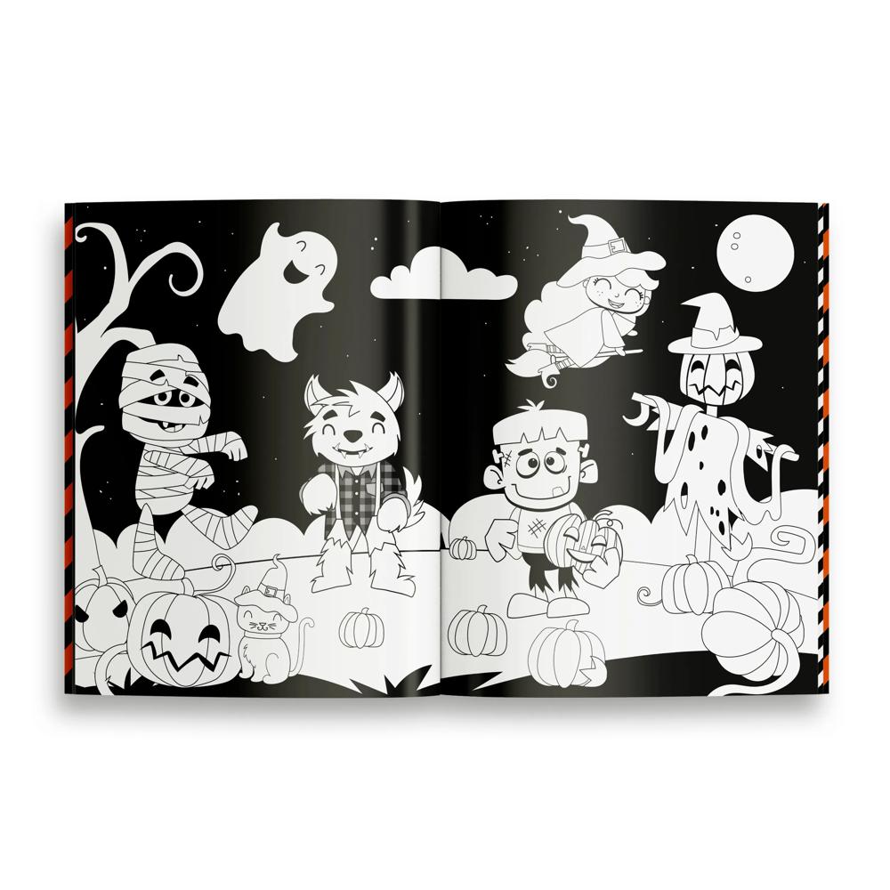Pack of 12 Halloween Colouring Books