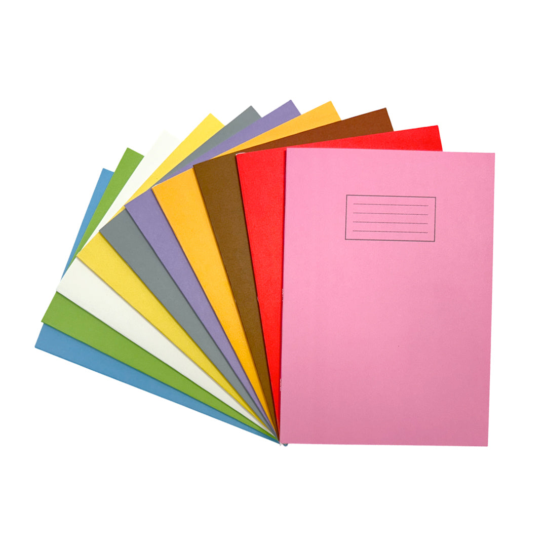 Janrax A4 Green 80 Pages Feint and Ruled Exercise Book