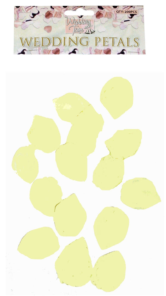 Pack of 200 Cream Coloured Wedding Petals