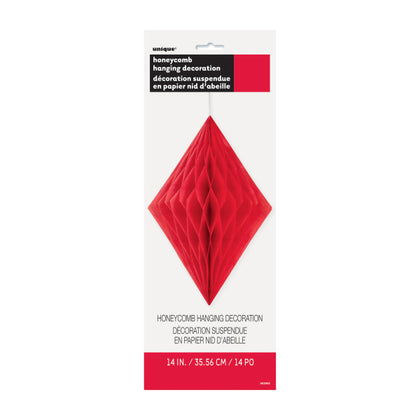 Red Diamond Tissue Paper Decoration, 14