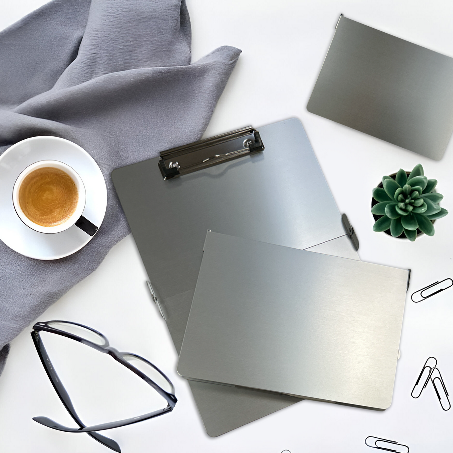 A4 Aluminum Foldable Clipboard by Janrax