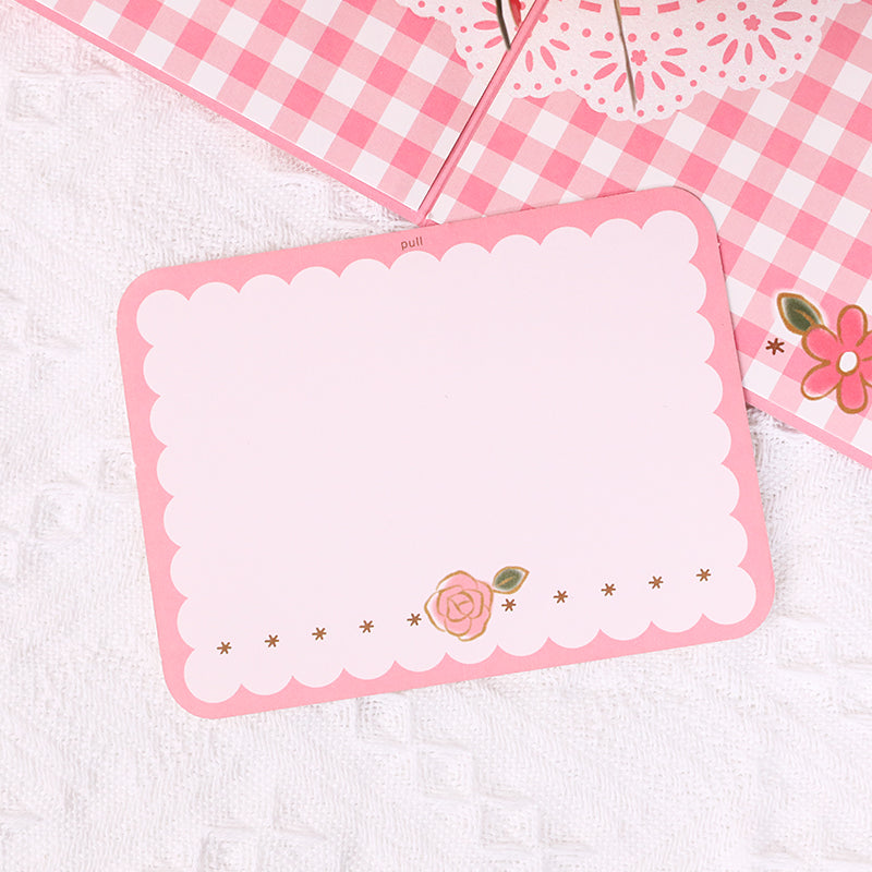 Flower Basket 3D Pop Up Greeting Card - Floral Birthday Mother Love Anniversary Nature