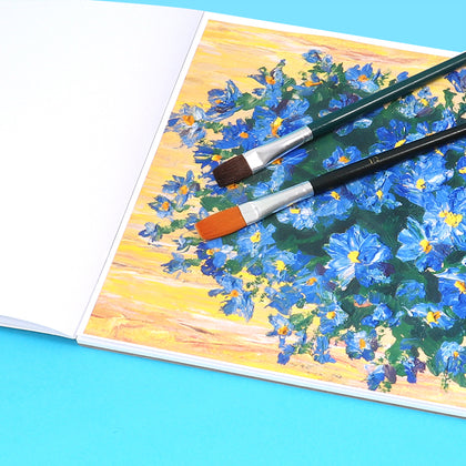 A3 Top Glued Open Acrylic Painting Pad