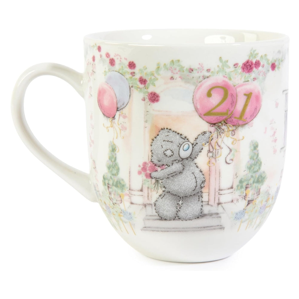 Me to You Tatty Teddy Luxury Bone China Mug in Satin-Lined Box 21st Birthday Gift Signature Collection