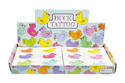 6 Pieces Duckies Tattoos