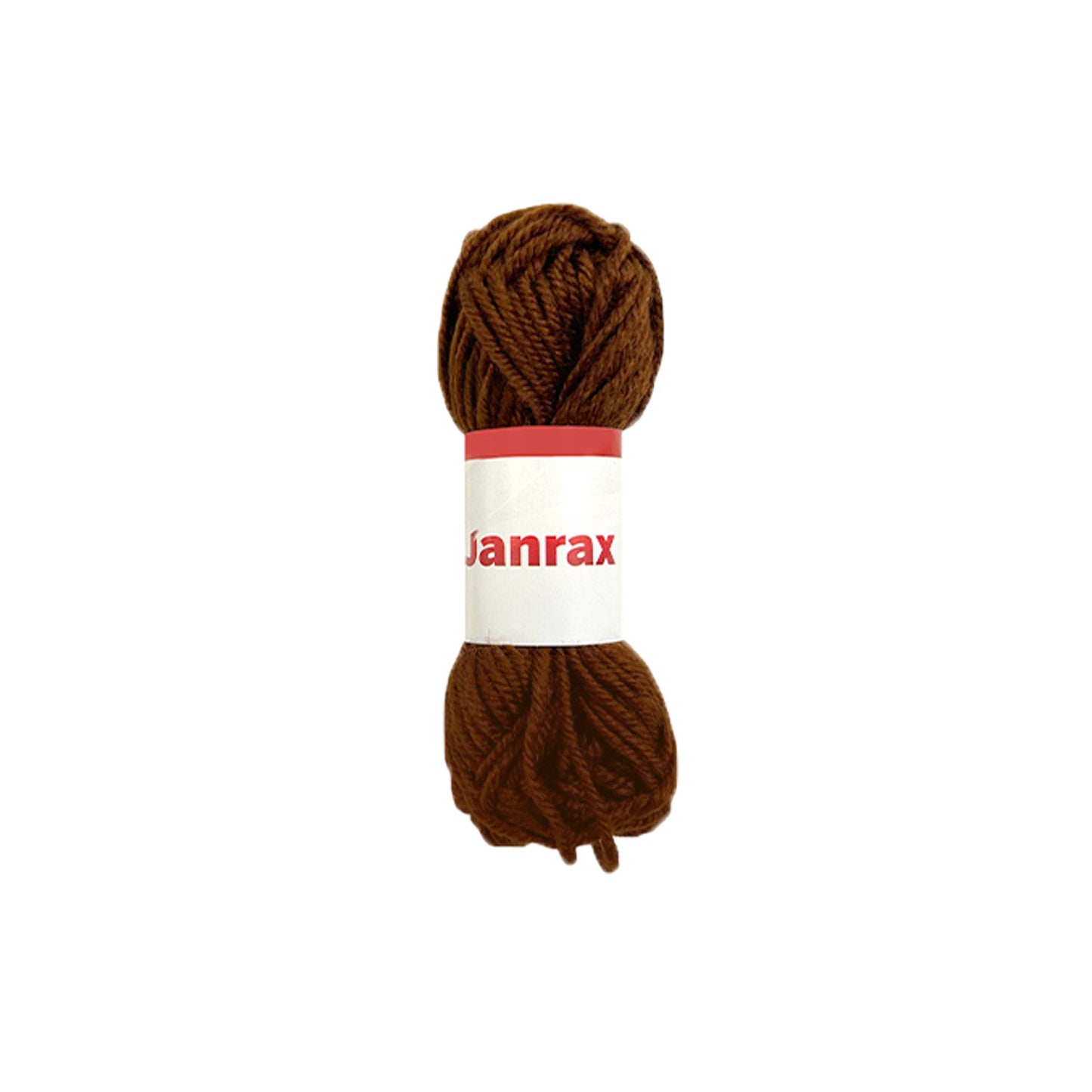 Brown Acrylic Yarn Roll – 10g, 4 Strand 8 Ply Knitting Wool