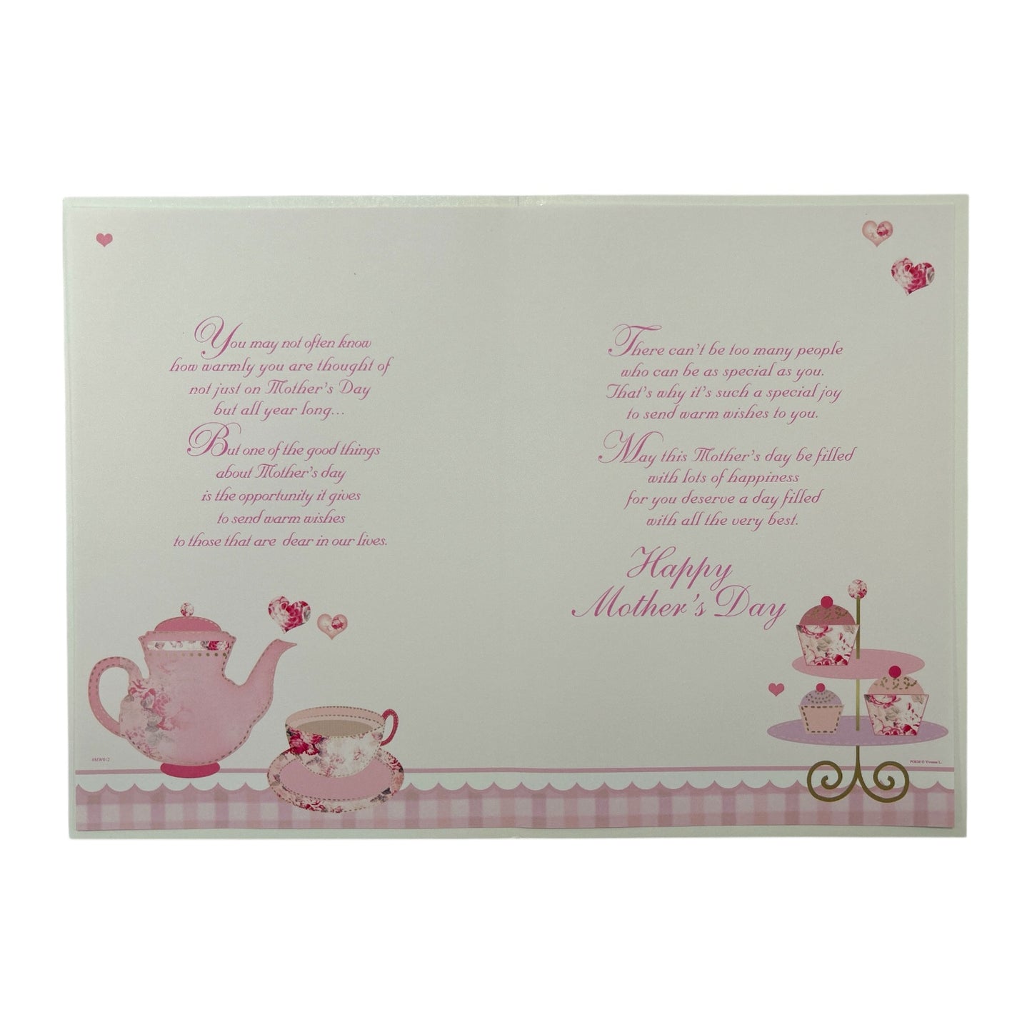 You're Special Charming Pastel Mother's Day Card