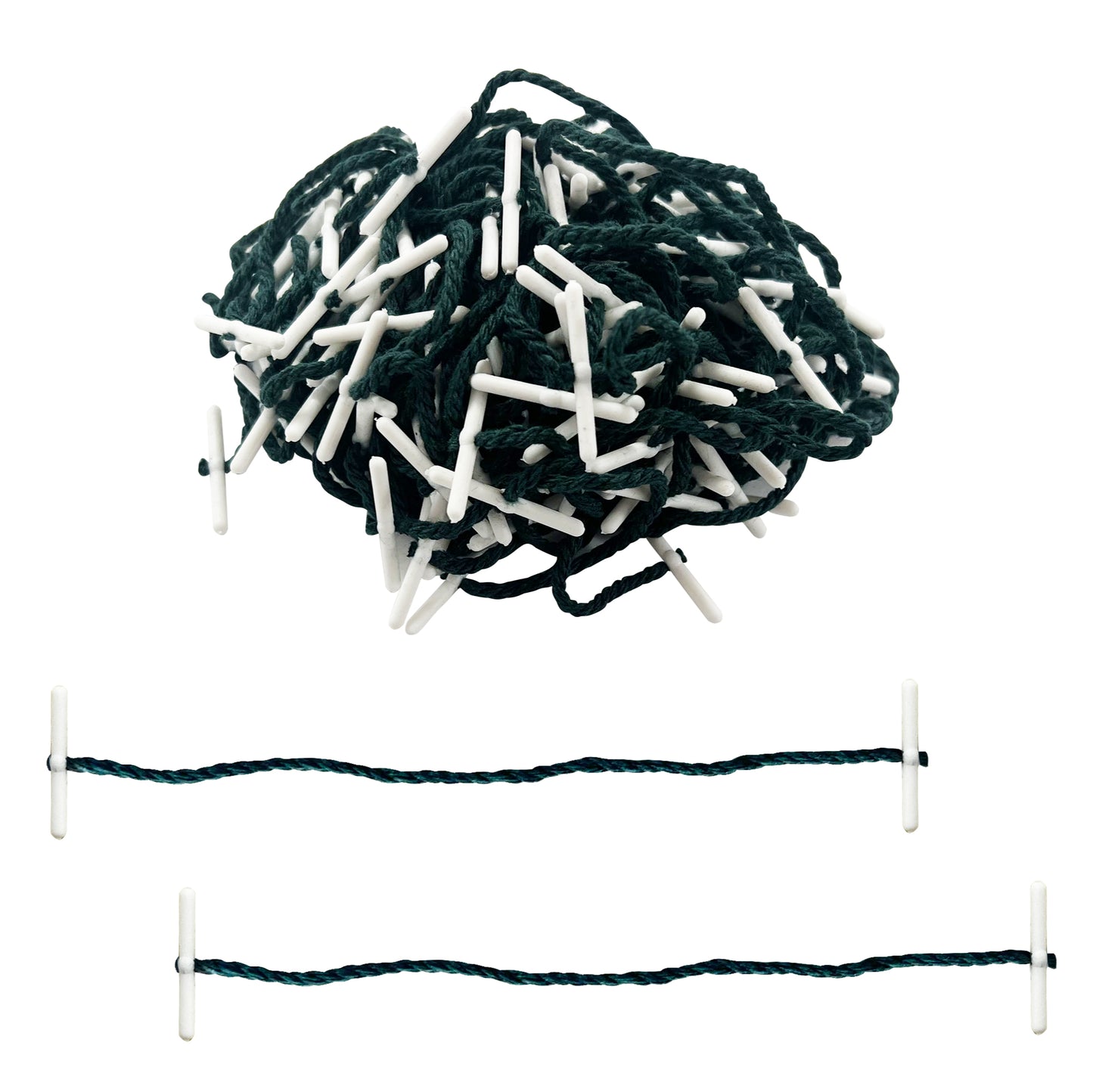 Pack of 500 152mm Plastic End Treasury Tags