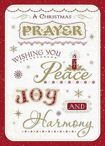 A Christmas Prayer Christmas Card 