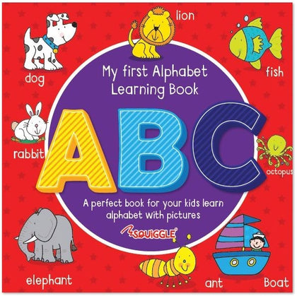 Single 21x21cm My First Alphabets OR Numbers Book