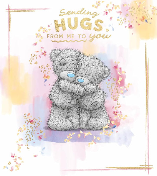 Bears Hugging Sending Hugs Card