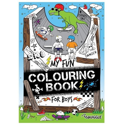 My Fun Colouring Book for Boys