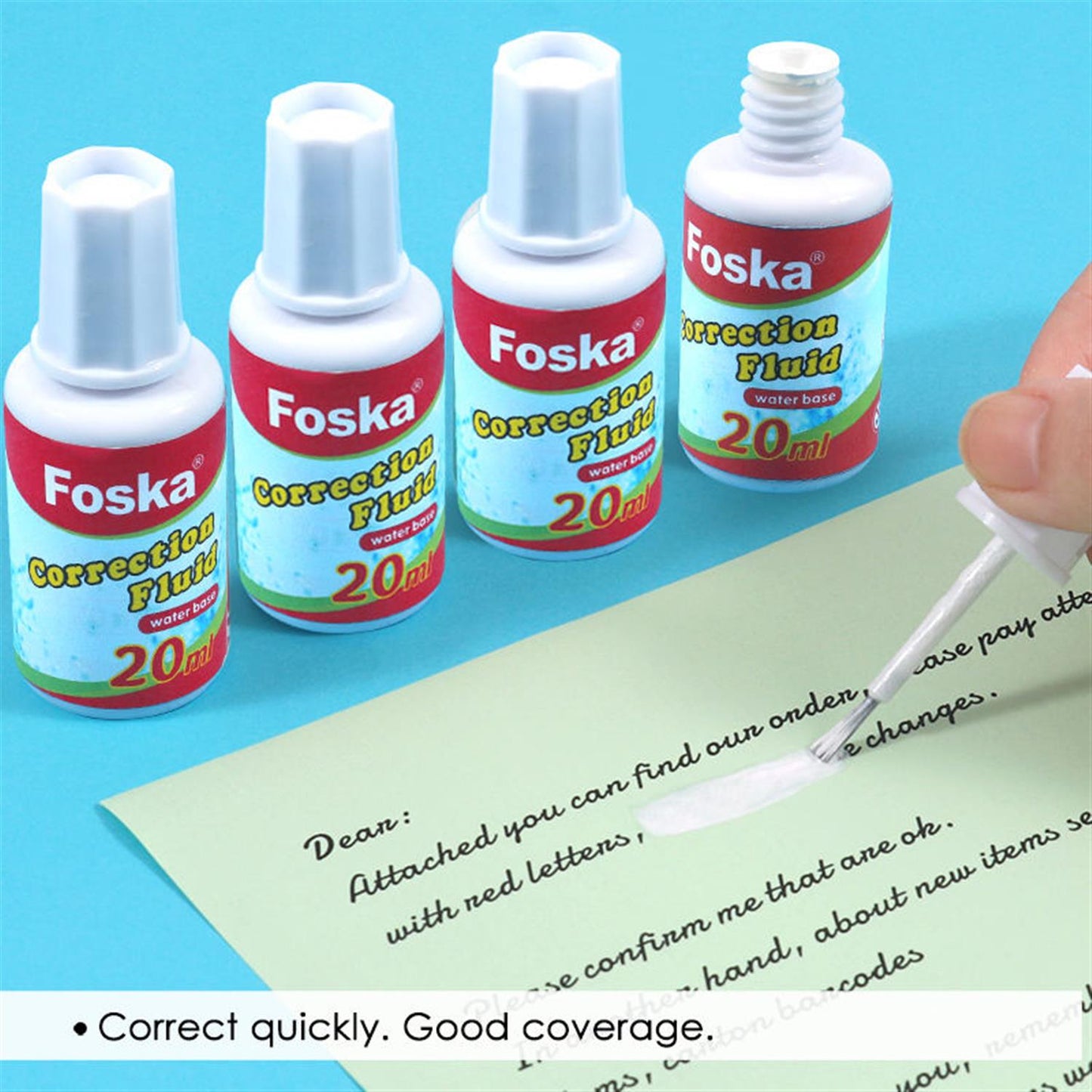 20ml Liquid Non-Toxic Safe Correction Fluid Pen