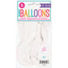 Pack of 5 Pink "Hello Baby" 12" Latex Balloons
