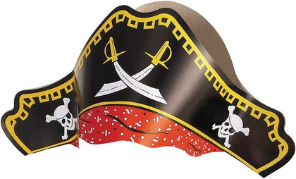 Pack of 4 Pirate Hats