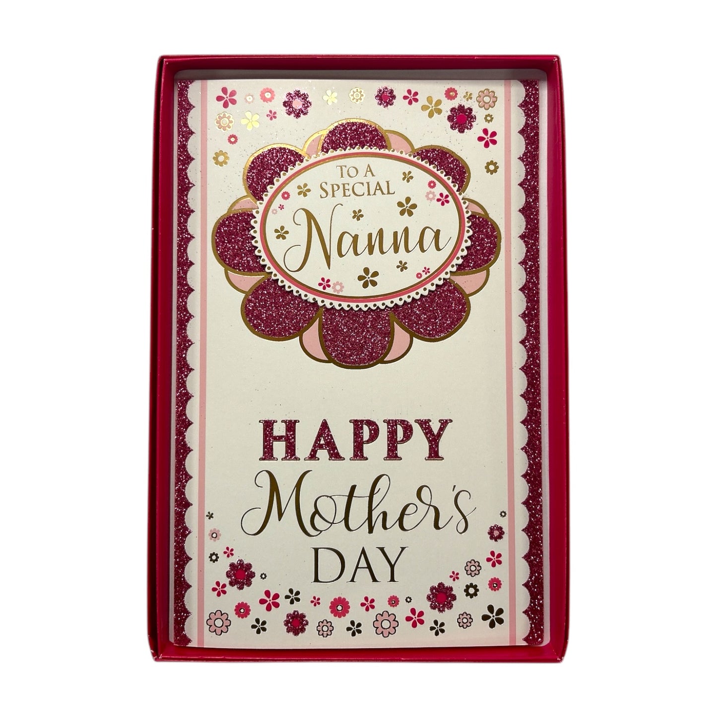To A Special Nanna Flower Head Design Mother's Day Boxed Card