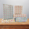 10 Sheets of Luxury Shapes Design Gift Wrap and Tags