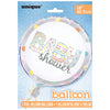 Colorful Baby Shower Round Foil Balloon 18"