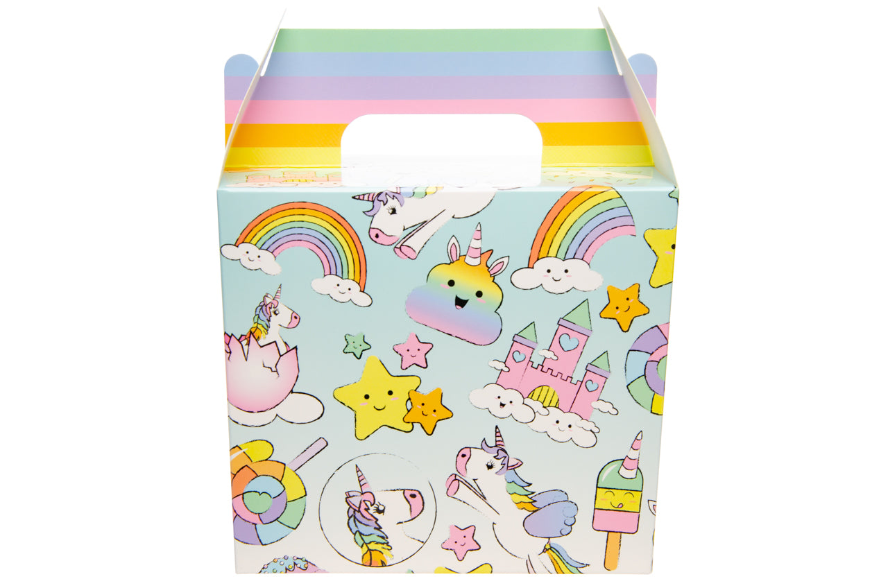 Pack of 12 Unicorn Party Lunch Boxes