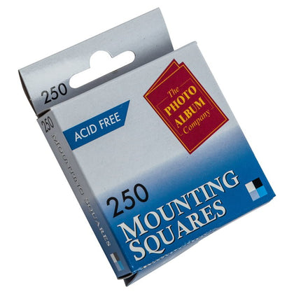 250 Photo Mounts Acid Free Mounting Squares from The Photo Album Company