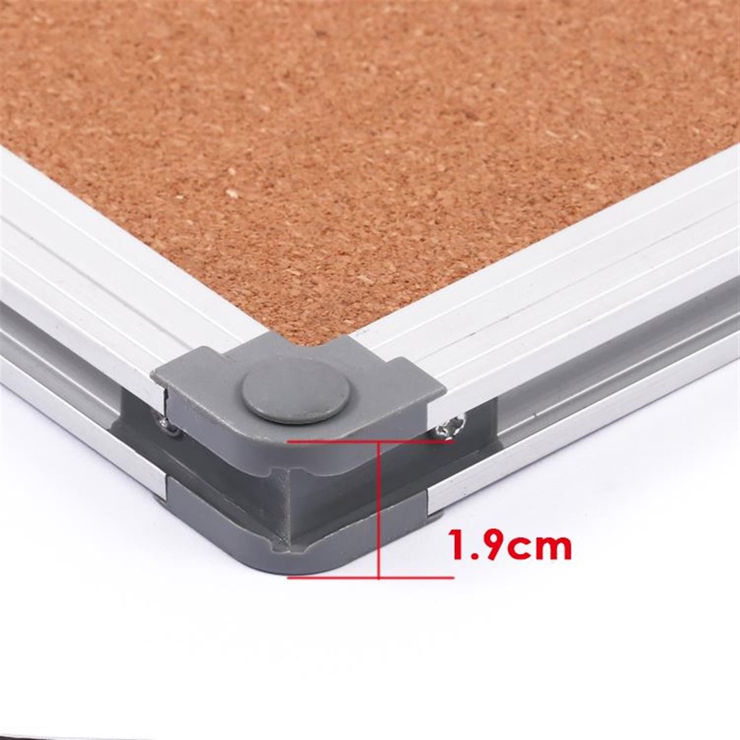 Aluminum Framed Bulletin Cork Board 90 x 120cm