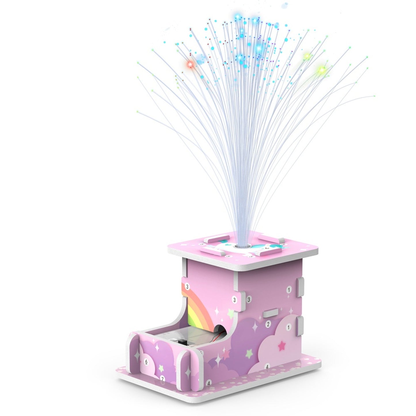 Fiber Optic Light DIY Stem Toy with Instruction Book