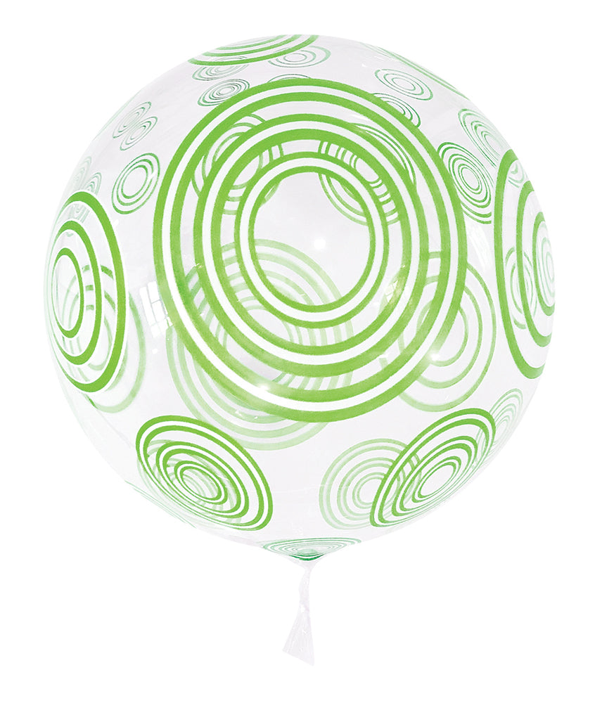 Pack of 10 Green Swirly 18" Vortex Balloons