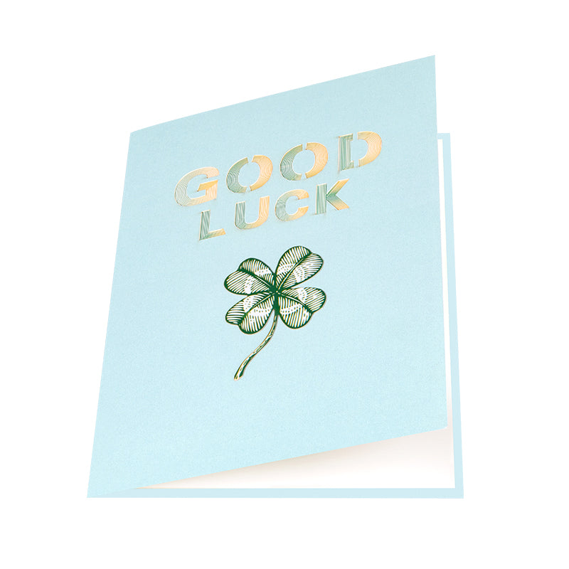 Petals of Positivity 3D Pop Up Good Luck Card