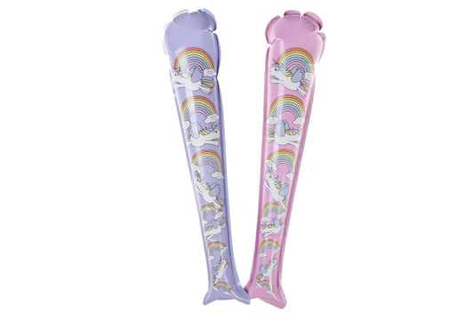 Pack of 48 Unicorn Print Self-Inflating Bats