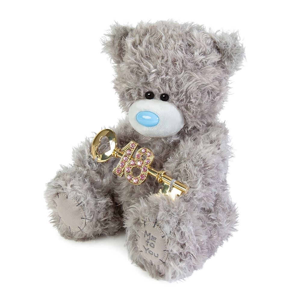 Me to You Cute Plush 18th Birthday 19cm High Presented On Premium Gift Plinth Signature Collection