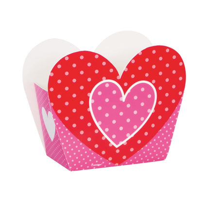 Pack of 8 Heart Favor Boxes