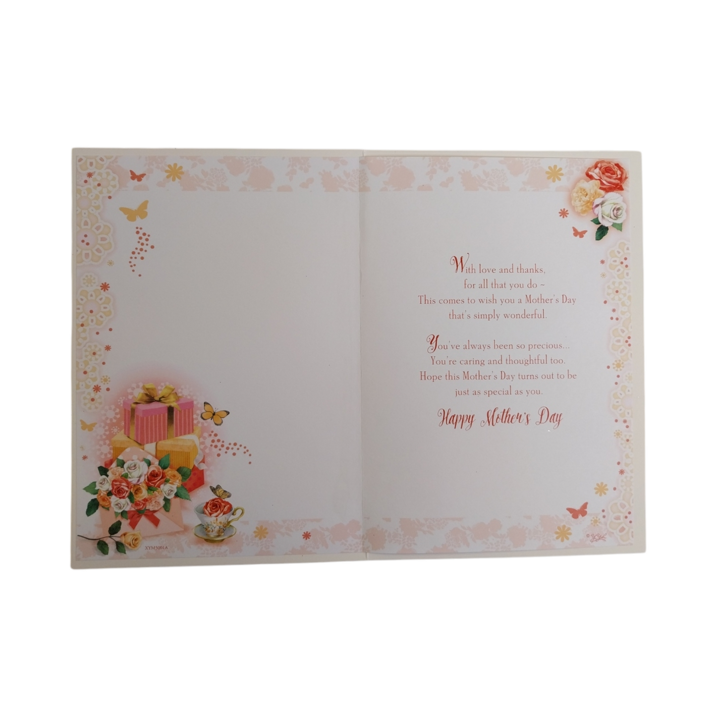 To A Special Godmother Roses And Gift Design Mother's Day Card