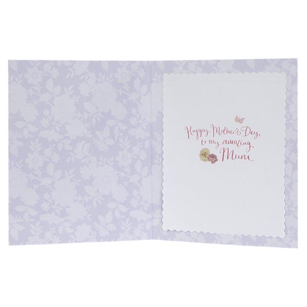 Hallmark Mother's Day Card 'Mum Contemporary Diamante' Medium 
