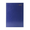 2024 A4 Day Per Page Blue Desk Diary