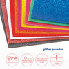 Pack of 10 20 x 30cm Glitter Eva Sponge Paper