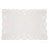 Pack of 8 White Placemat Doilies