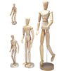 8" Moveable Adjustable Limbs Human Mannequin Art