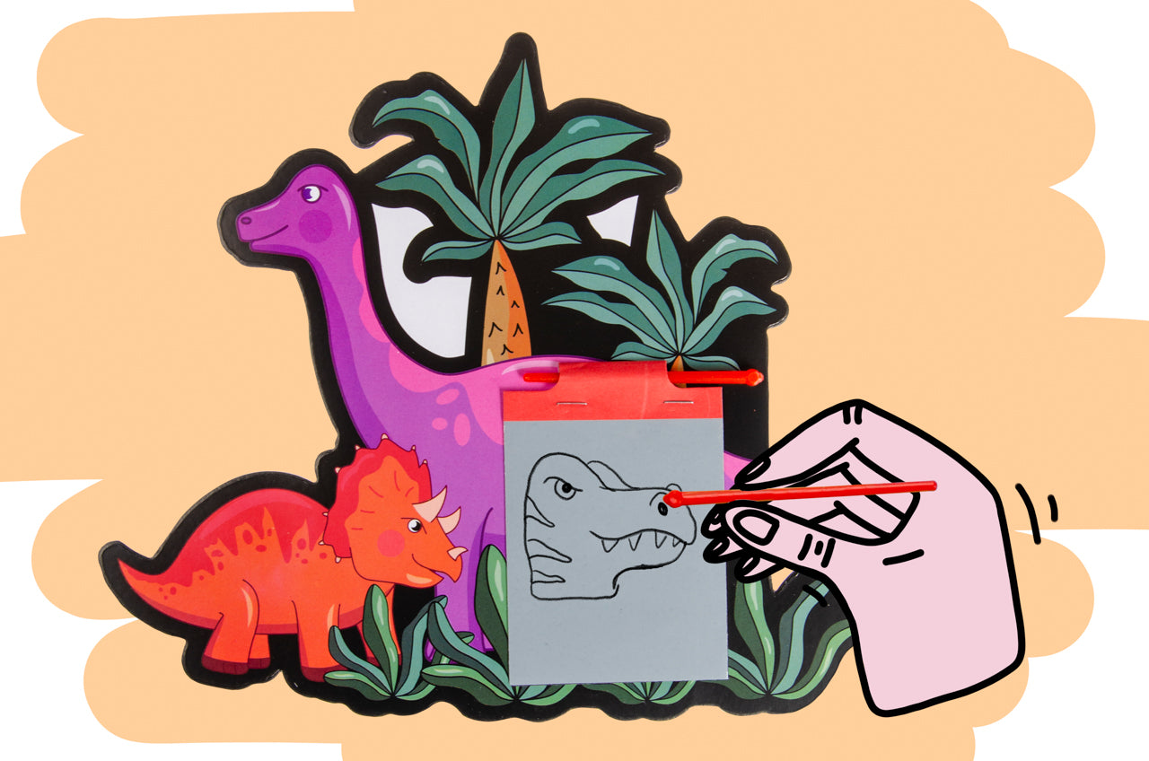 Pack of 30 Dinosaur Magic Board