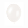 Pack of 50 Iridescent White 12" Latex Balloons