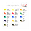 Pack of 14 Classic Assorted Watercolours Paints by Rosa Gallery