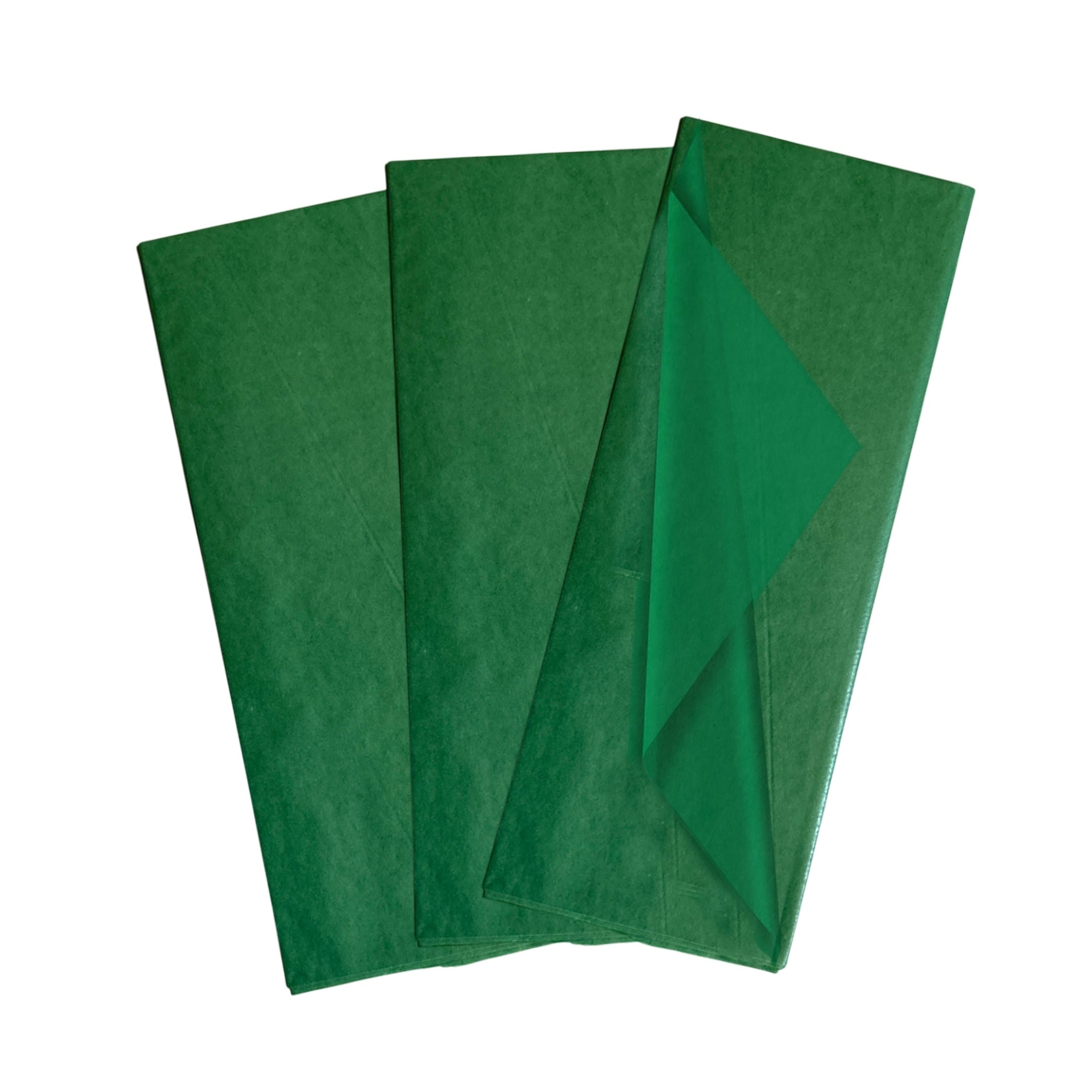 Pack of 10 Dark Green Acid Free 50 x 70cm Tissue Paper Sheets– Choice ...