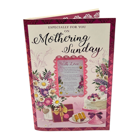 Mothering Sunday Floral Design Keepsake Mother's Day Boxed Card