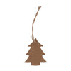 Christmas Wooden Tree Festive Decoration by Icon Craft