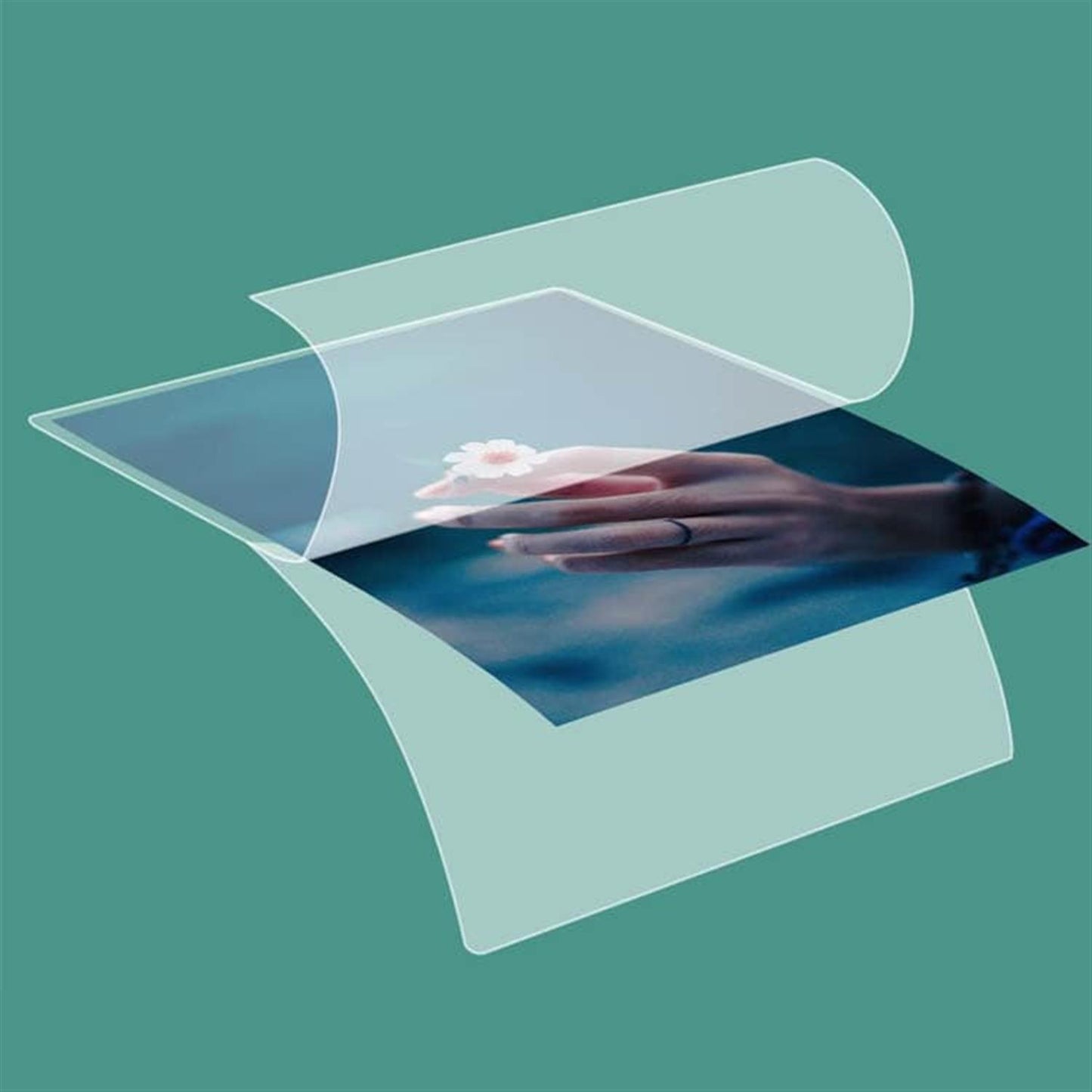 Pack of 100 A4 Waterproof PVC Glossy Pouch 80mic Laminating Film