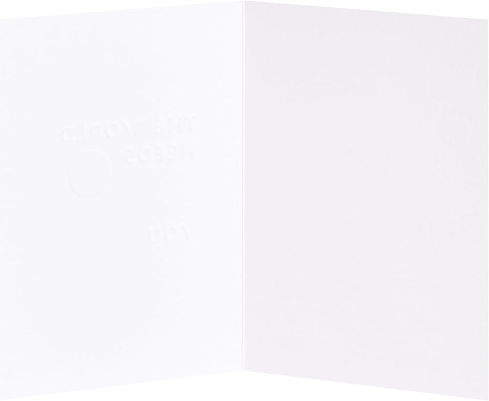 The World Needs More People Like You Design Blank Greeting Card for All Occasions