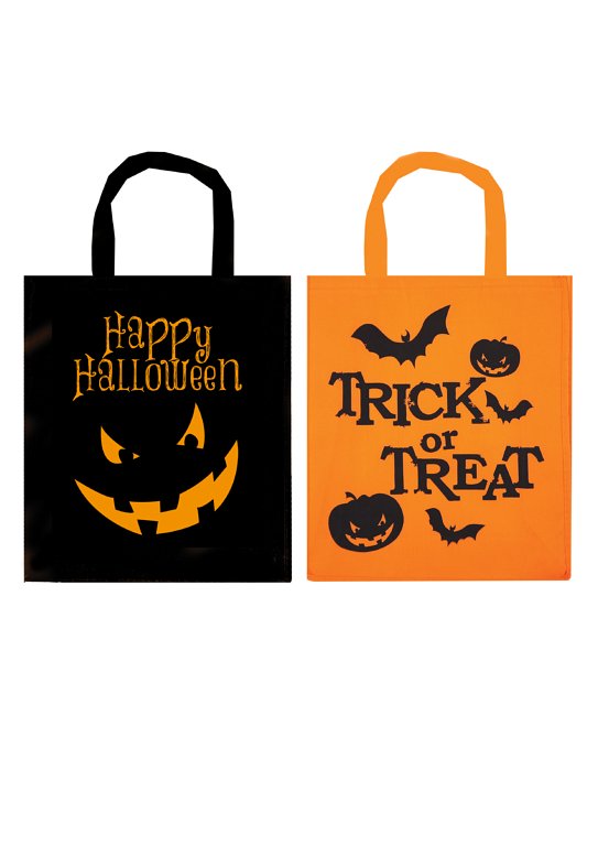 Pack of 12 Halloween Treat Bags 28cm x 34cm