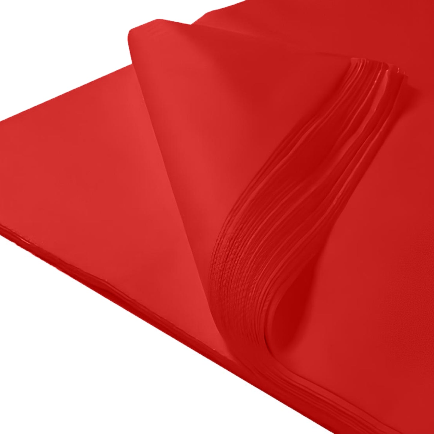 Red Tissue Paper 500 x 750mm 480 Sheets Per Ream - Ideal for Gift Wrapping and Flourists