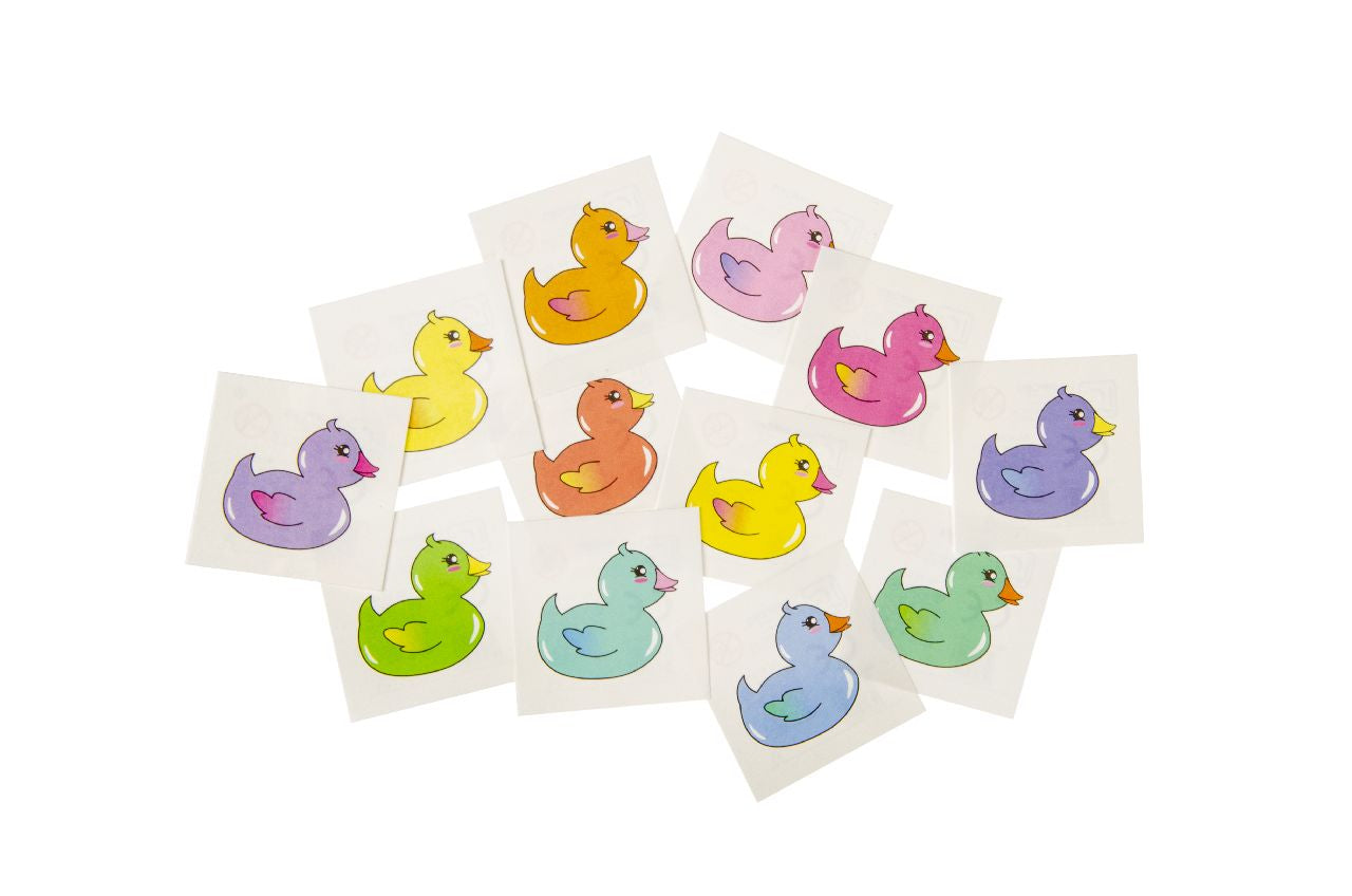12 Pieces Duckies Tattoos