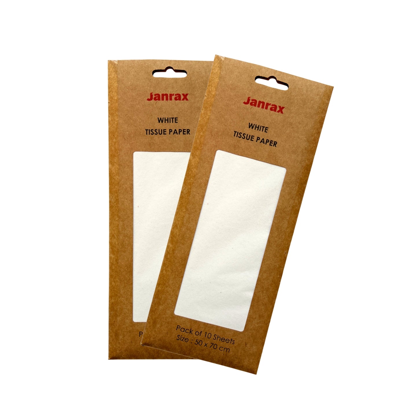 Pack of 200 White Acid Free 50 x 70cm Tissue Paper Sheets