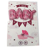 On The Birth of a New Baby Girl Balloon Boutique Greeting Card